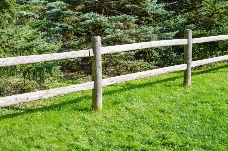 Rustic Fence Installation